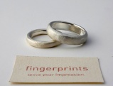 Jane Frank fingerprint wedding rings vermont